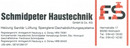 Logo Schmidpeter Haustechnik GmbH & Co. KG in Wolnzach