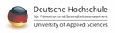 Logo Deutsche Hochschule für Prävention und Gesundheitsmanagement GmbH in Köln